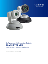 VADDIO ClearSHOT 10 USB Configuration And Administration Manual