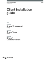 Nuance Dragon Legal Group 15.0 Installation guide