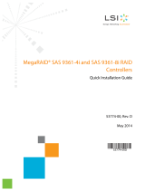 Broadcom MegaRAID SAS 9341-4i and SAS 9341-8i RAID Controllers User guide