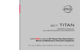 Nissan Titan 2017 Owner's manual