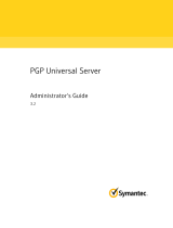 PGP Universal Server 3.2 User guide