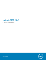 Dell Latitude 5289 Owner's manual