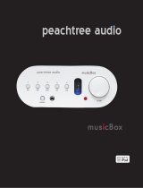 Peachtree Audio musicBox Owner's manual