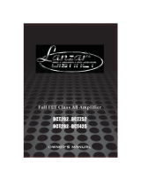 Lanzar Distinct DCT252 Owner's manual