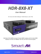Smart-AVI HDR-8×8-XT User manual