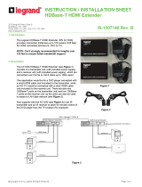 Legrand HDBase-T HDMI Extender Installation guide