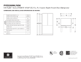 GE Profile Series Energy Star Counter-depth French-door Refrirator User manual