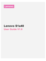 Lenovo Vibe S1 User manual