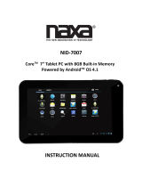Naxa NID-7007 Operating instructions