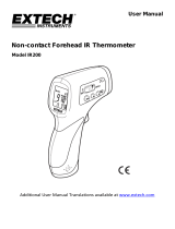 Extech Instruments IR200 Owner's manual