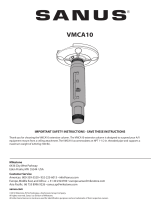 Sanus VMCA10 Installation guide