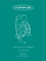 mothercare Trekabout Carrier User guide