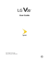 LG LS V20 Sprint User guide