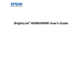 Epson BrightLink 685Wi User manual