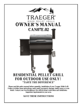 Traeger CAN07E.02 Owner's manual