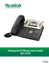 Yealink SIP-T27P User manual