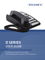 Teledex D Series User guide