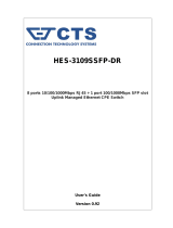CTS HES-3109SSFP-DR User manual