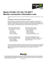 Martin P3-150 System Controller User guide