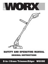 Worx WG119E User manual