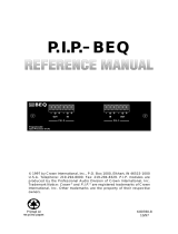 Crown P.I.P.-BEQC Owner's manual