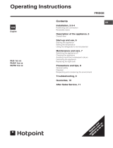 Hotpoint RLFM 171 SB User manual