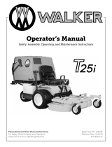 Walker T25i User manual