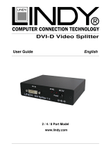 Lindy 4 Port DVI Video Splitter User manual