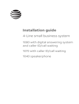 AT&T 1080 Installation guide