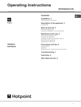 Hotpoint HS3022VL User manual