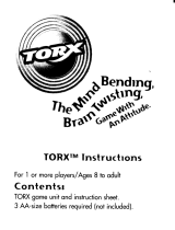 Hasbro Torx Operating instructions