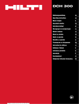 Hilti DCH 300 Operating instructions