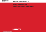 Hilti TE 35 Operating Instructions Manual