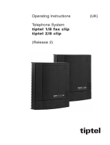 Tiptel 1-8 Fax CNIP User manual
