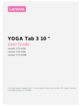 Lenovo Yoga Tab 3 10 Owner's manual