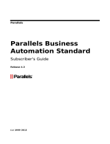 Parallels BusinessBusiness Automation Standard 4.3