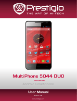 Prestigio MultiPhone 5044 DUO User manual