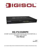 Digisol DG-FS1510HPE User manual