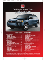 Saturn 2007 Relay User manual