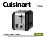 Cuisinart CPT-320 User manual