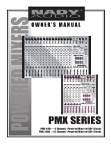 Nady PMX-600 User manual