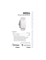 Legrand MRD4 Wireless Universal Dimmer Installation guide