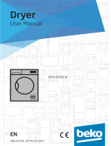 Beko DPH8756 User manual