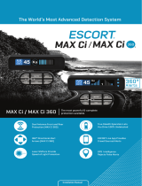 Escort ESCORT MAX Ci Installation guide