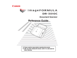 Canon imageFORMULA DR-3010C Owner's manual