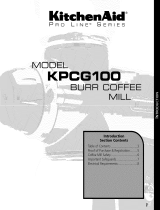 KitchenAid KPCG100ER1 Owner's manual