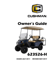 Cushman Shuttle 4X Electric User manual