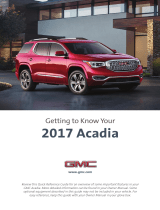 GMC Acadia 2017 User guide