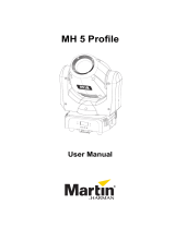 Martin RUSH MH 5 Profile User manual