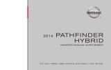 Nissan Pathfinder Hybrid 2014 Owner's manual